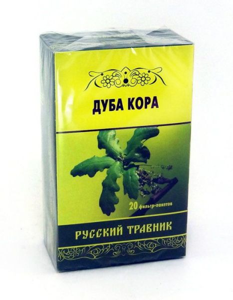 Русский травник кора дуба здоровье 1,5г №20 фотография