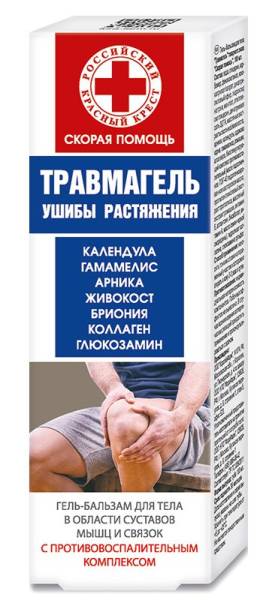 Изображение товара Гель-бальзам для тела Скорая помощь Травмагель 100мл Гель-бальзам для тела Скорая помощь Травмагель 100мл фотография